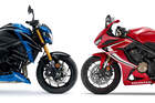Suzuki GSX-S 750 und Honda CBR 650 R.